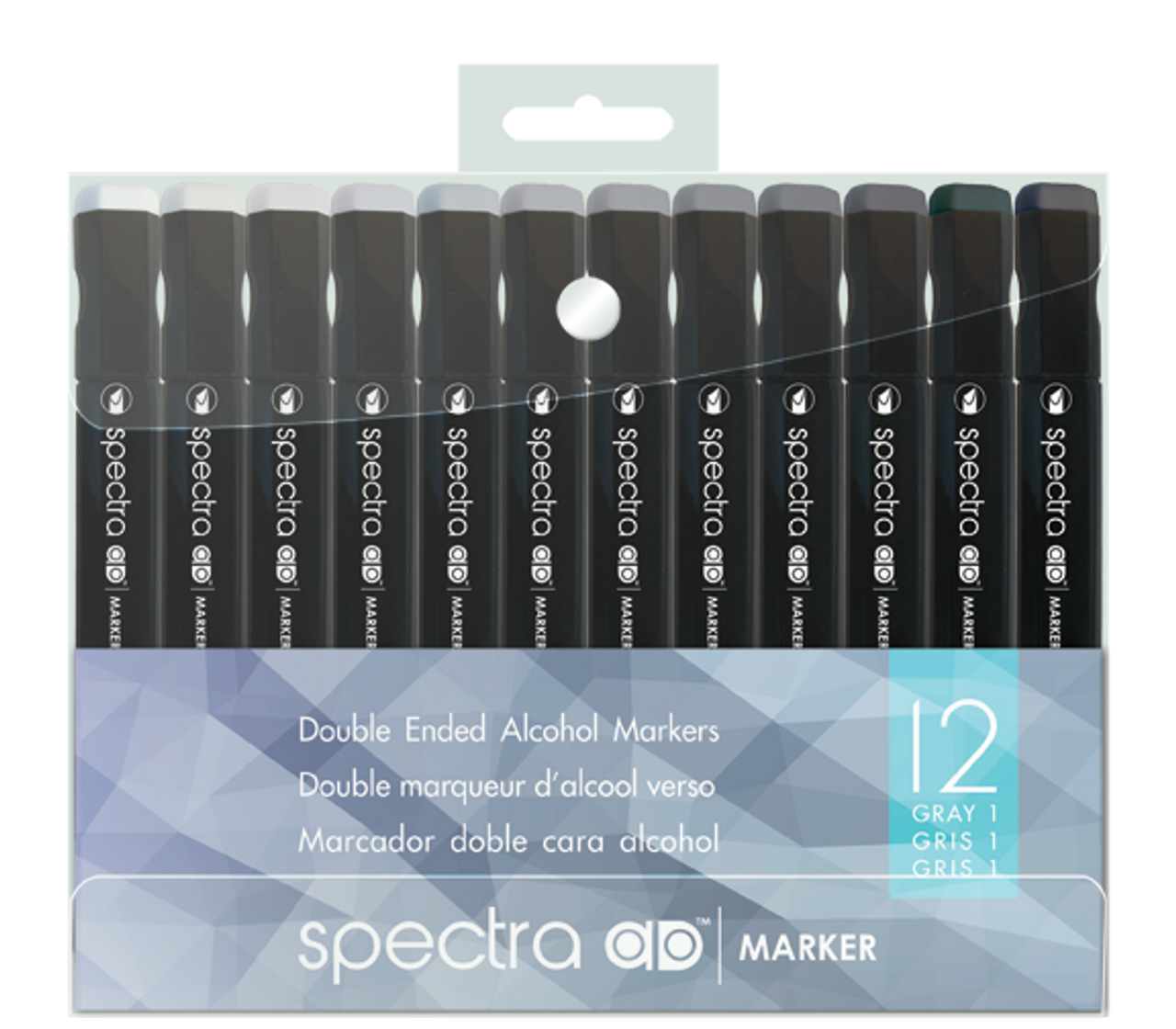 Spectra AD Marker Cool Gray 12-set