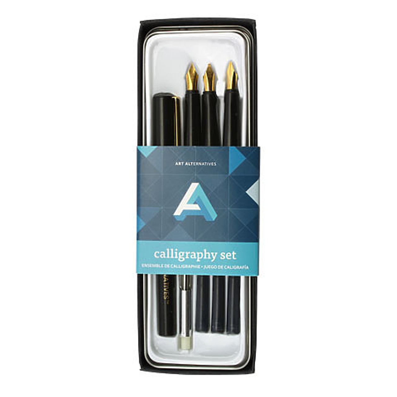 Art Tin Set - Charcoal - Meininger Art Supply