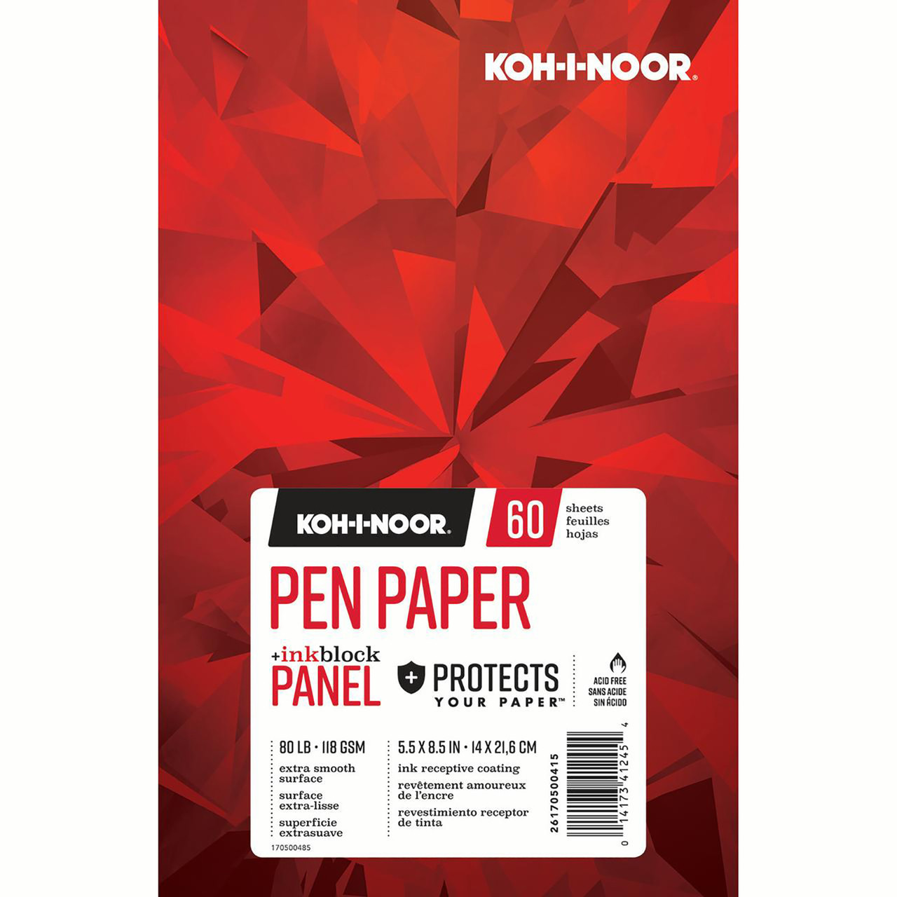 Koh-I-Noor Pen Paper Pad 5.5x8.5