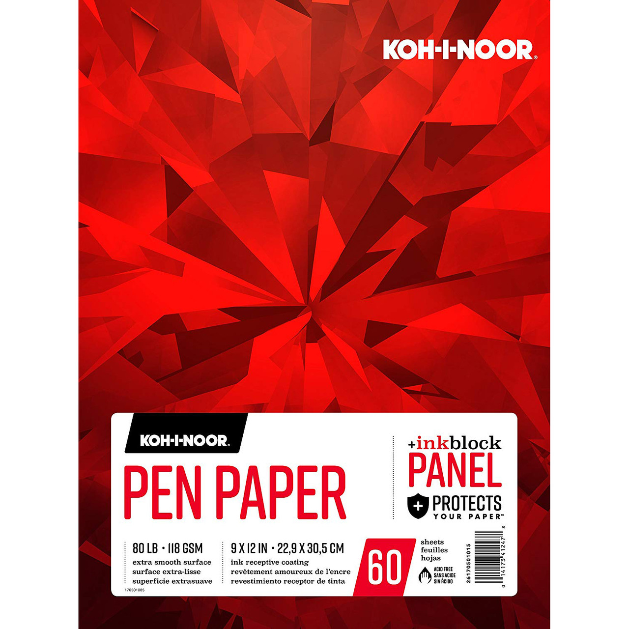 Koh-I-Noor Pen Paper Pad 9x12