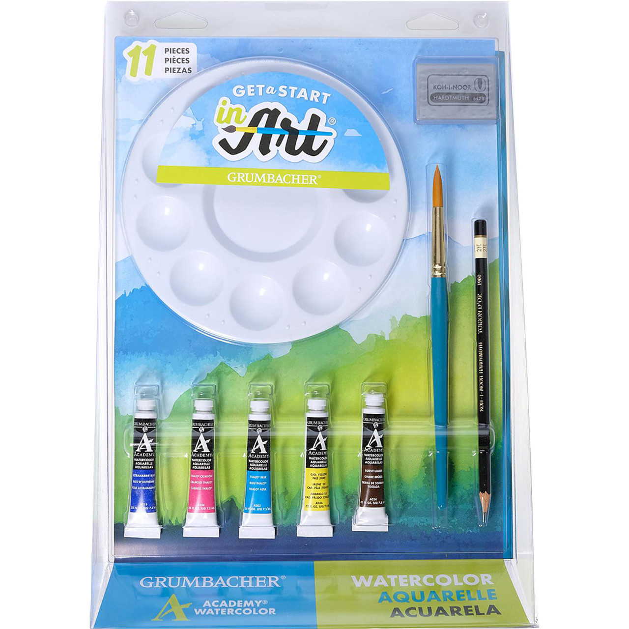 Grumbacher Academy Watercolor Starter Set