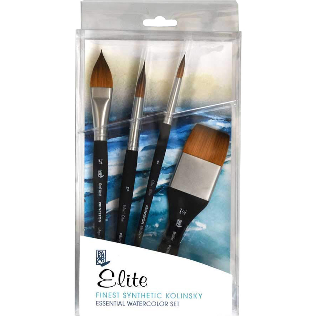 Princeton Aqua Elite Professional 4-brush Box Set - Meininger Art Supply