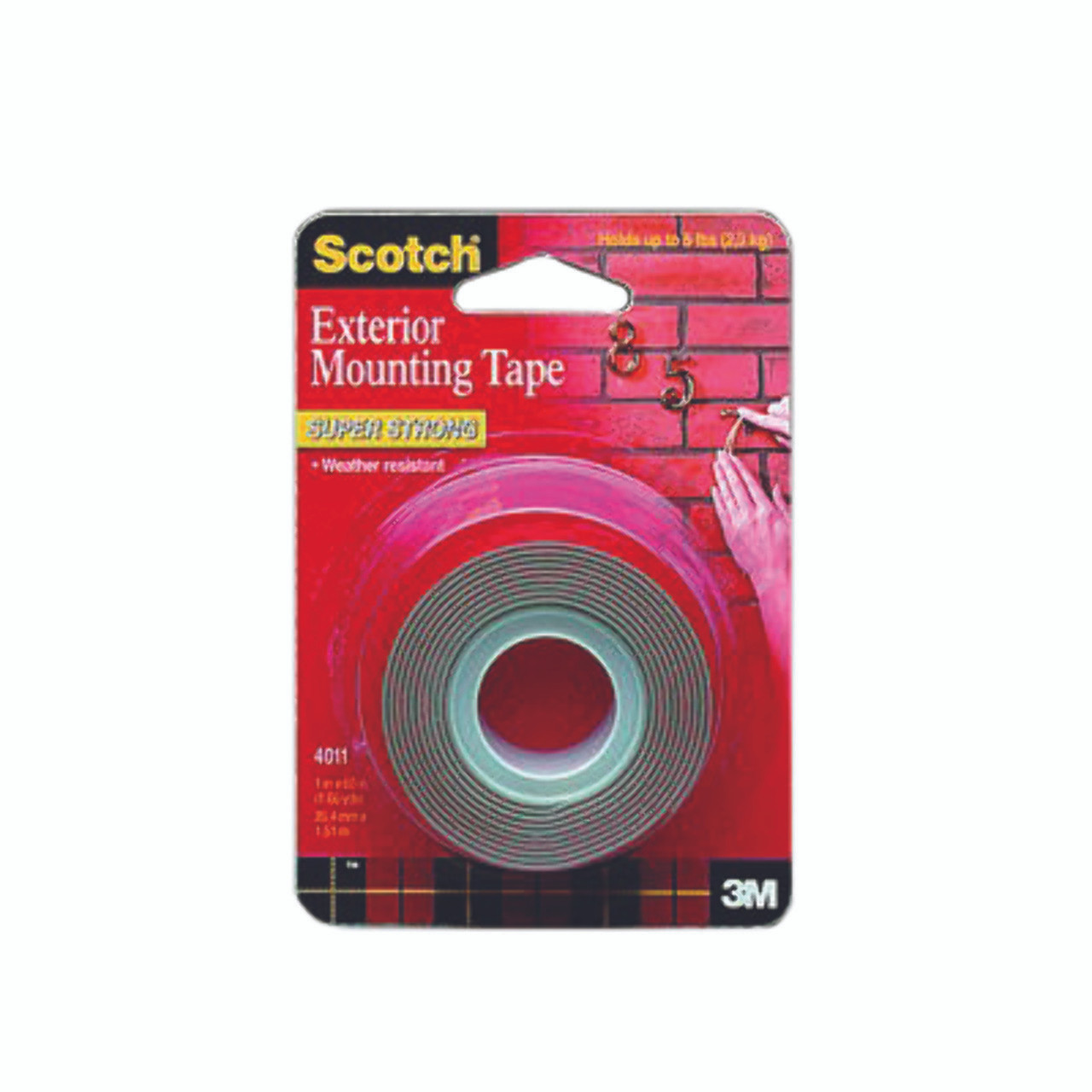 exterior mounting tape