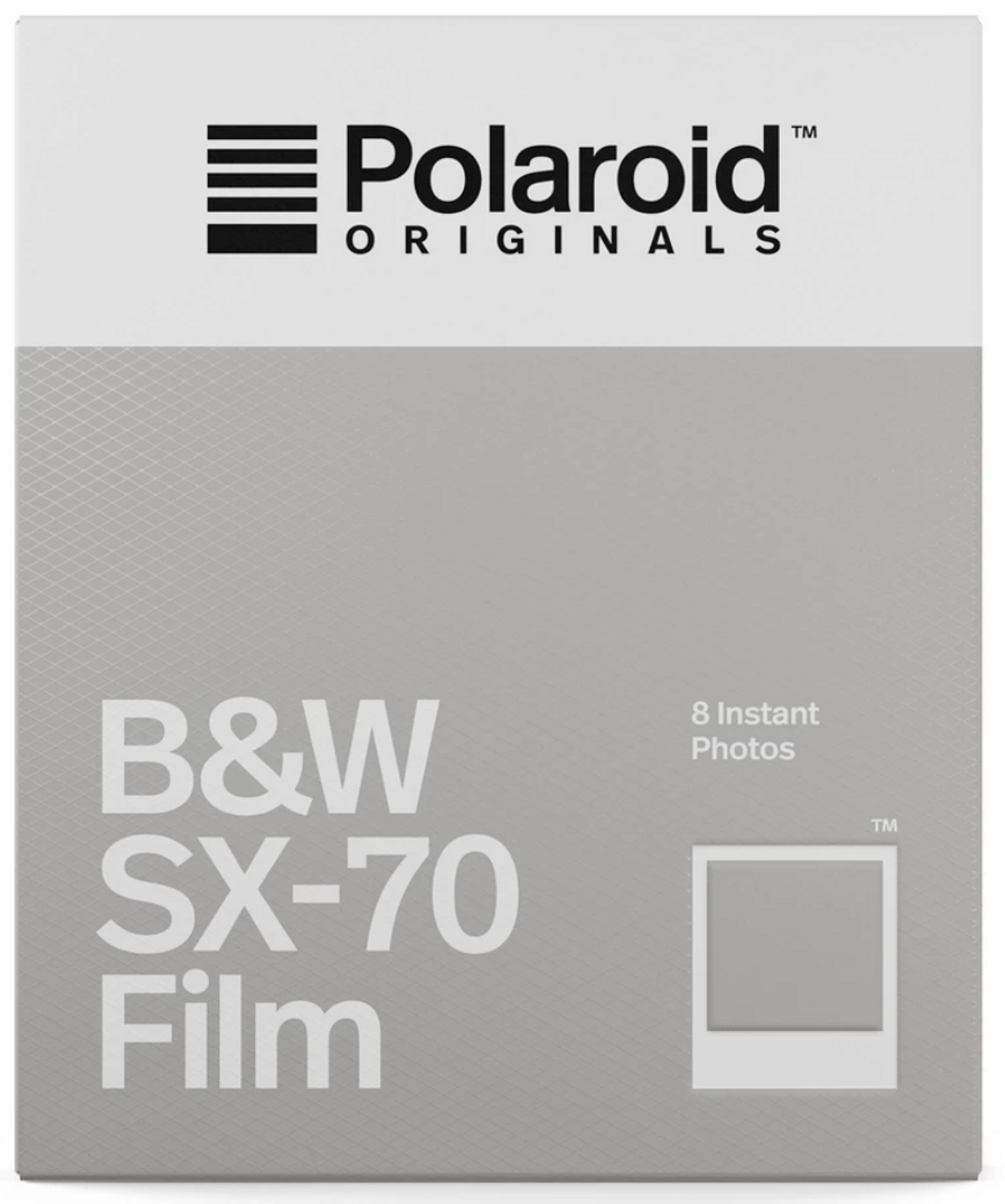 Polaroid B&W Film for SX-70 8pk