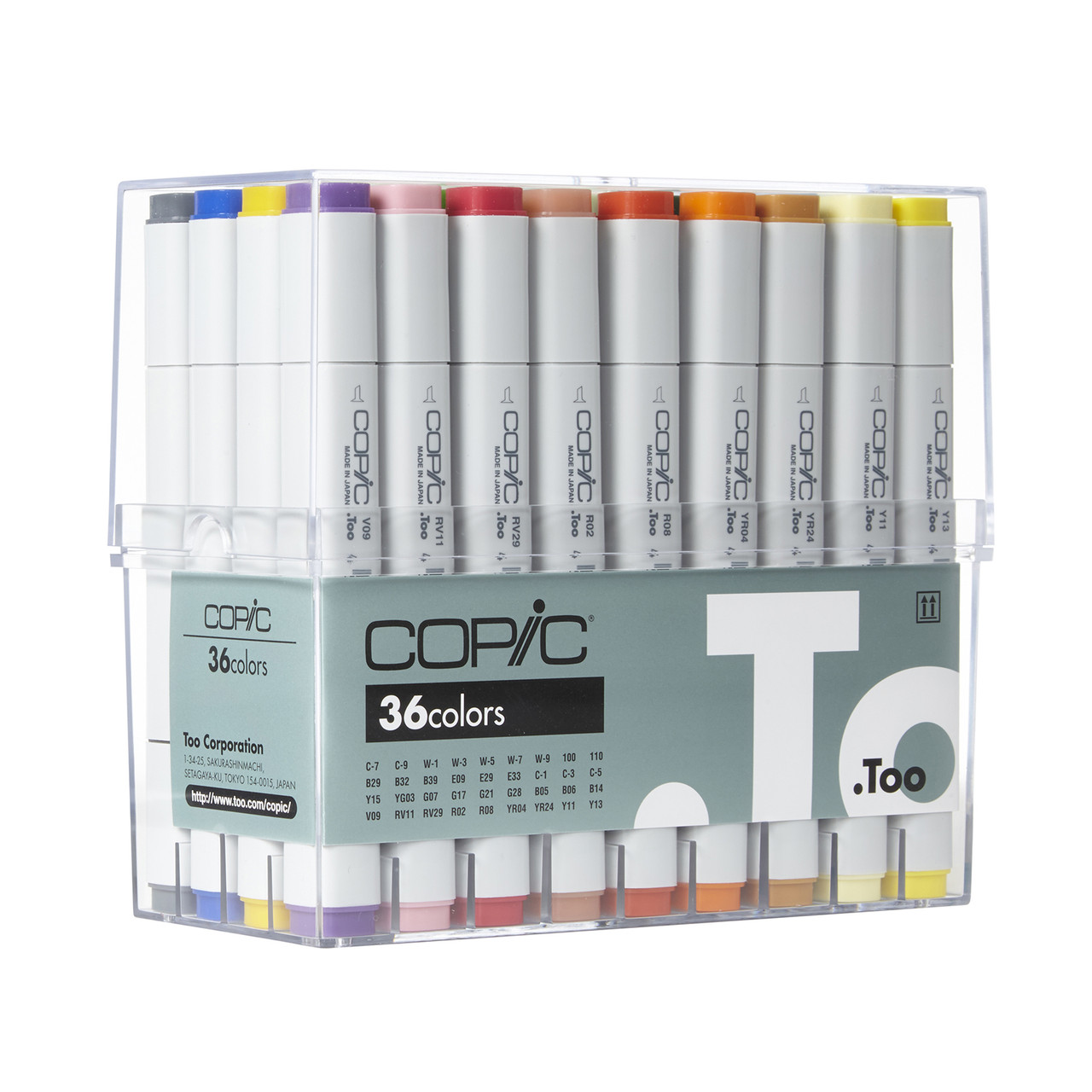 Copic Sketch Marker Set - Perfect Primaries, Set of 6 | BLICK Art Materials