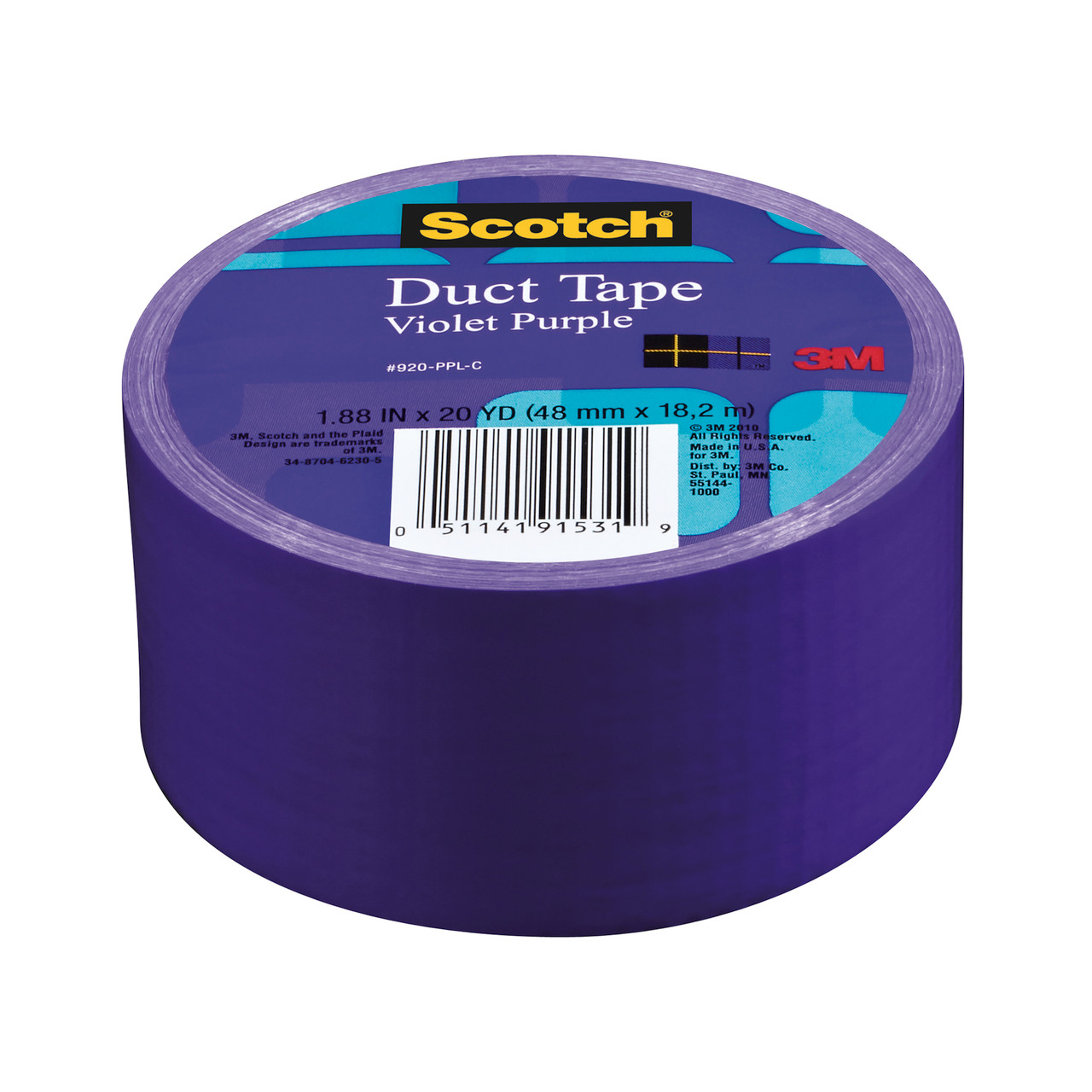 Scotch Duct Tape for Artists Purple 1.88in x 20yd