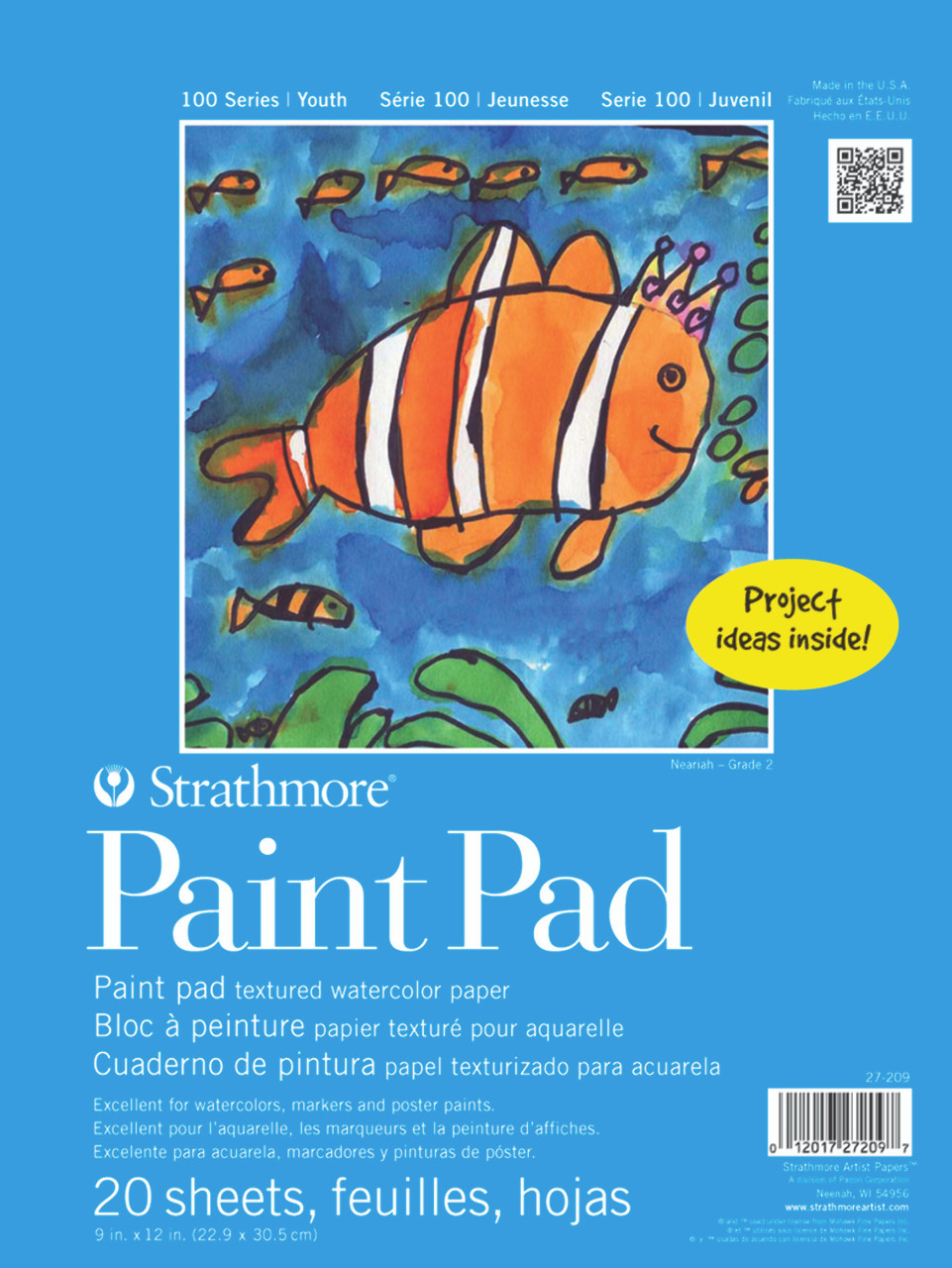 Strathmore Kids Drawing Paper Pad 9 x 12