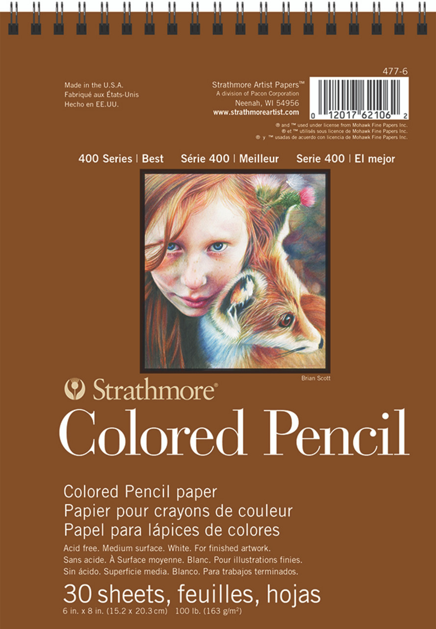 Strathmore Colored Pencil Pad Series 400 6 x 8