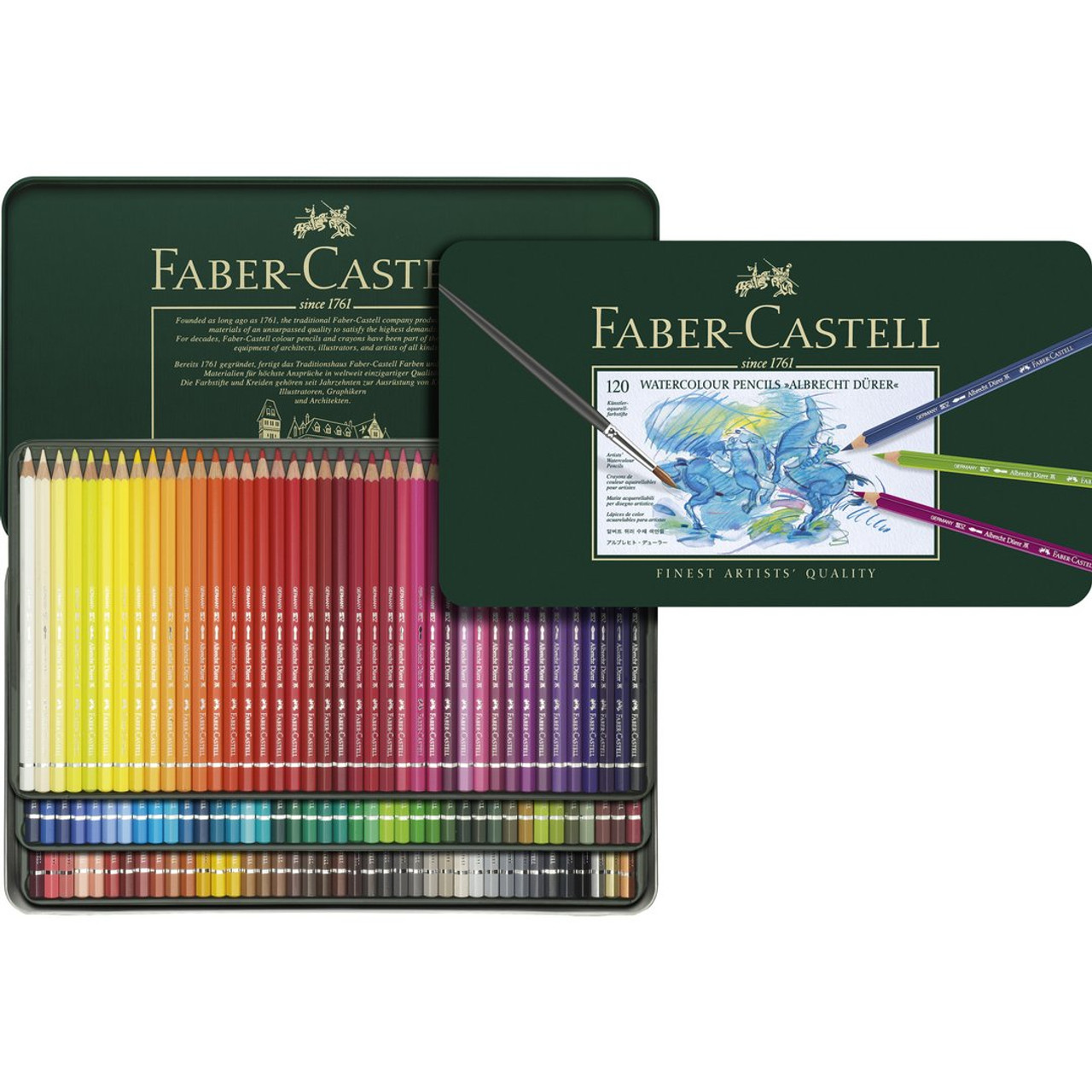 Faber-Castell Albrecht Dürer Watercolour Pencil Review & Demo