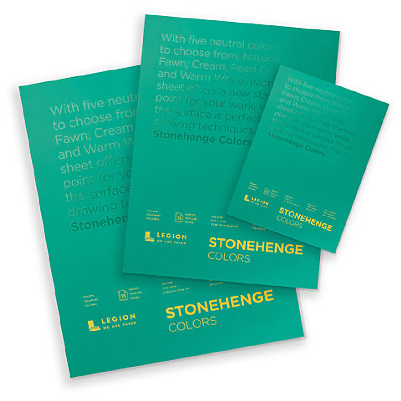 Stonehenge Colors Pad, 15 Sheets