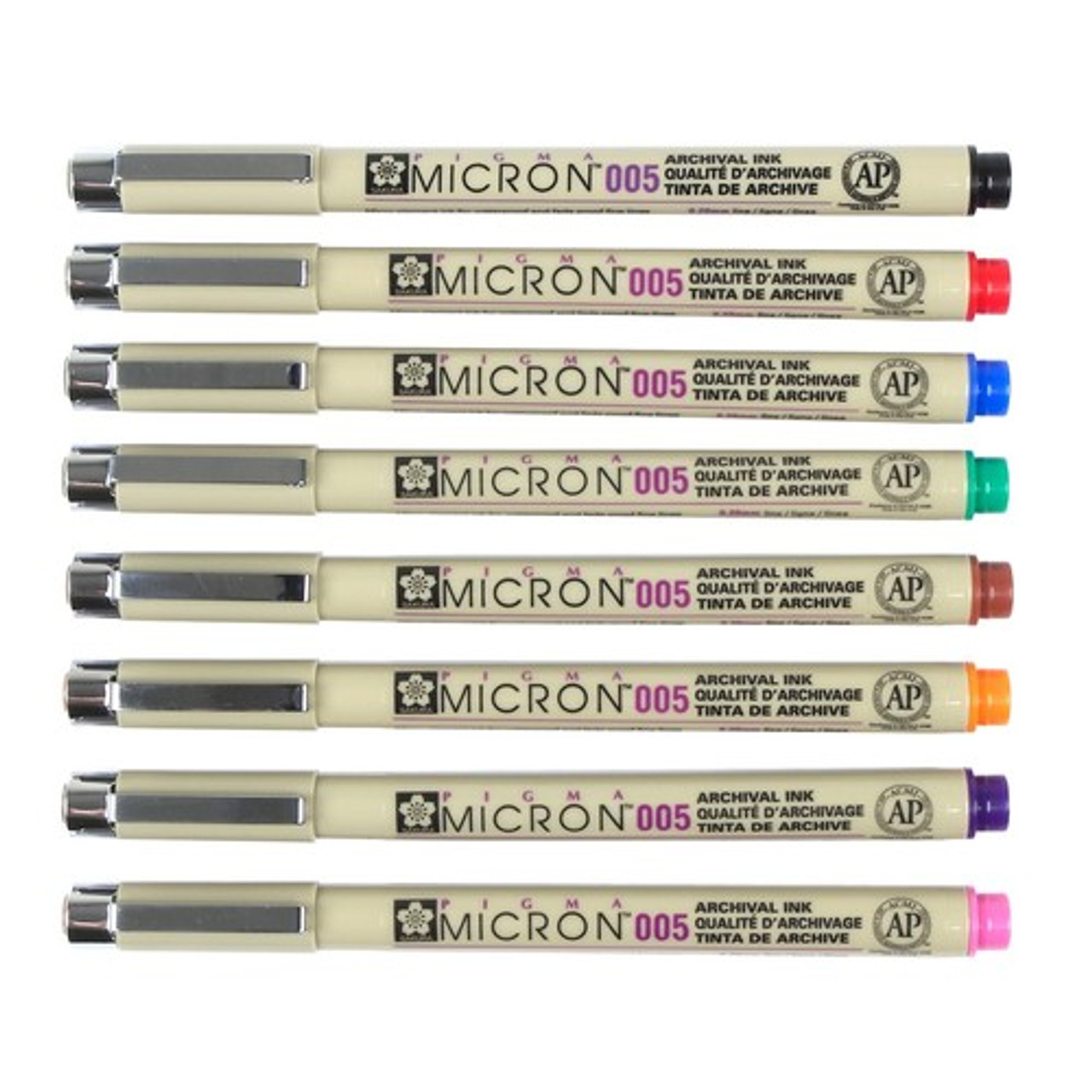 Pigma Micron Pen, Colors - Meininger Art Supply