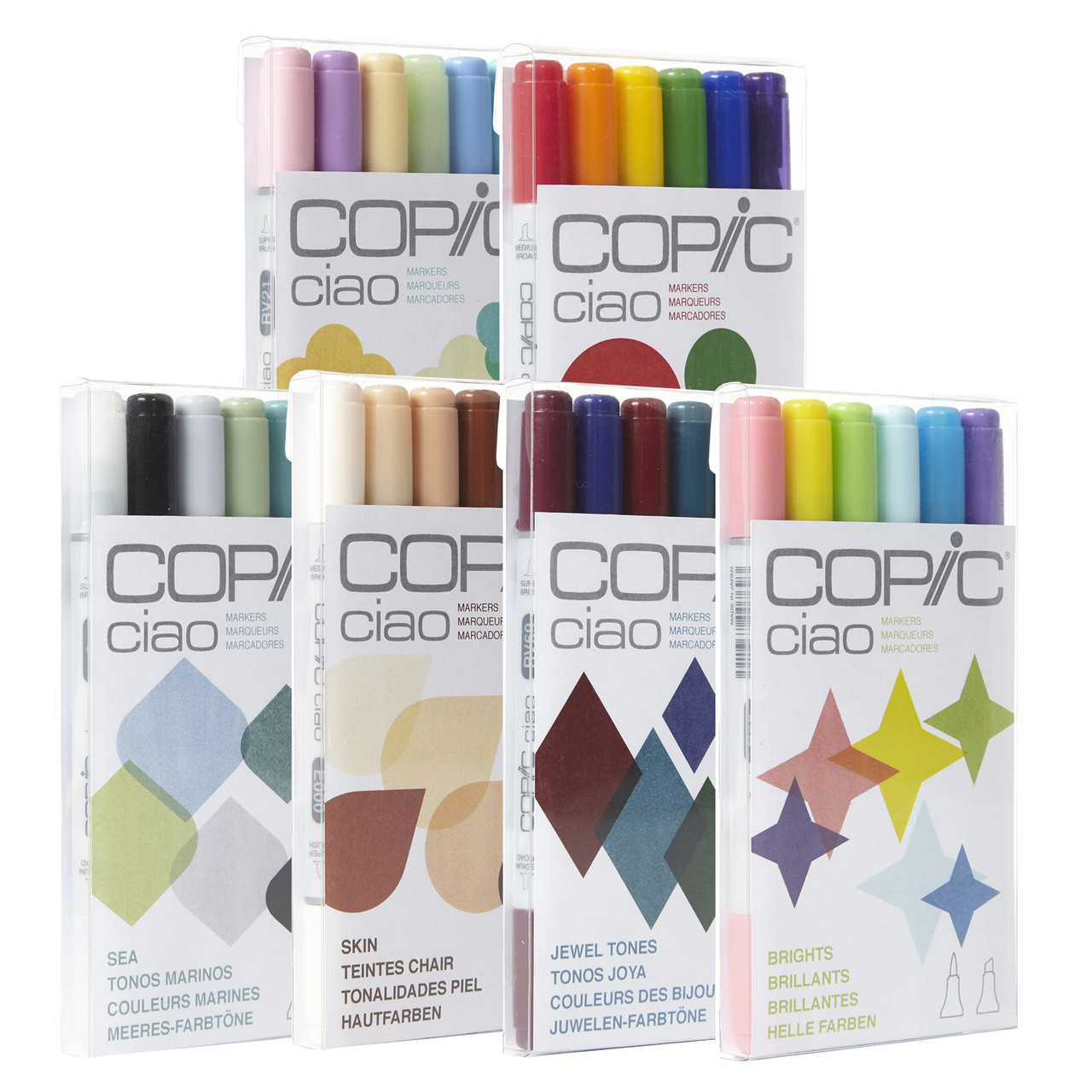 Copic® Ciao Marker 6 Piece Set