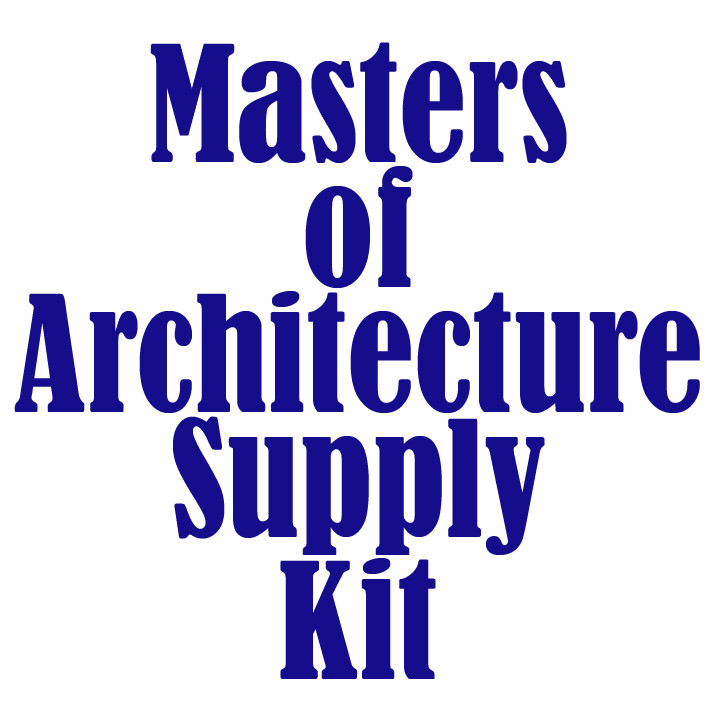 CU Denver Master of Architecture Fall 2026 Kit