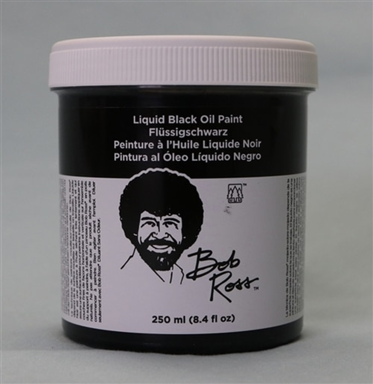 Bob Ross Liquid Black 250ml - Meininger Art Supply