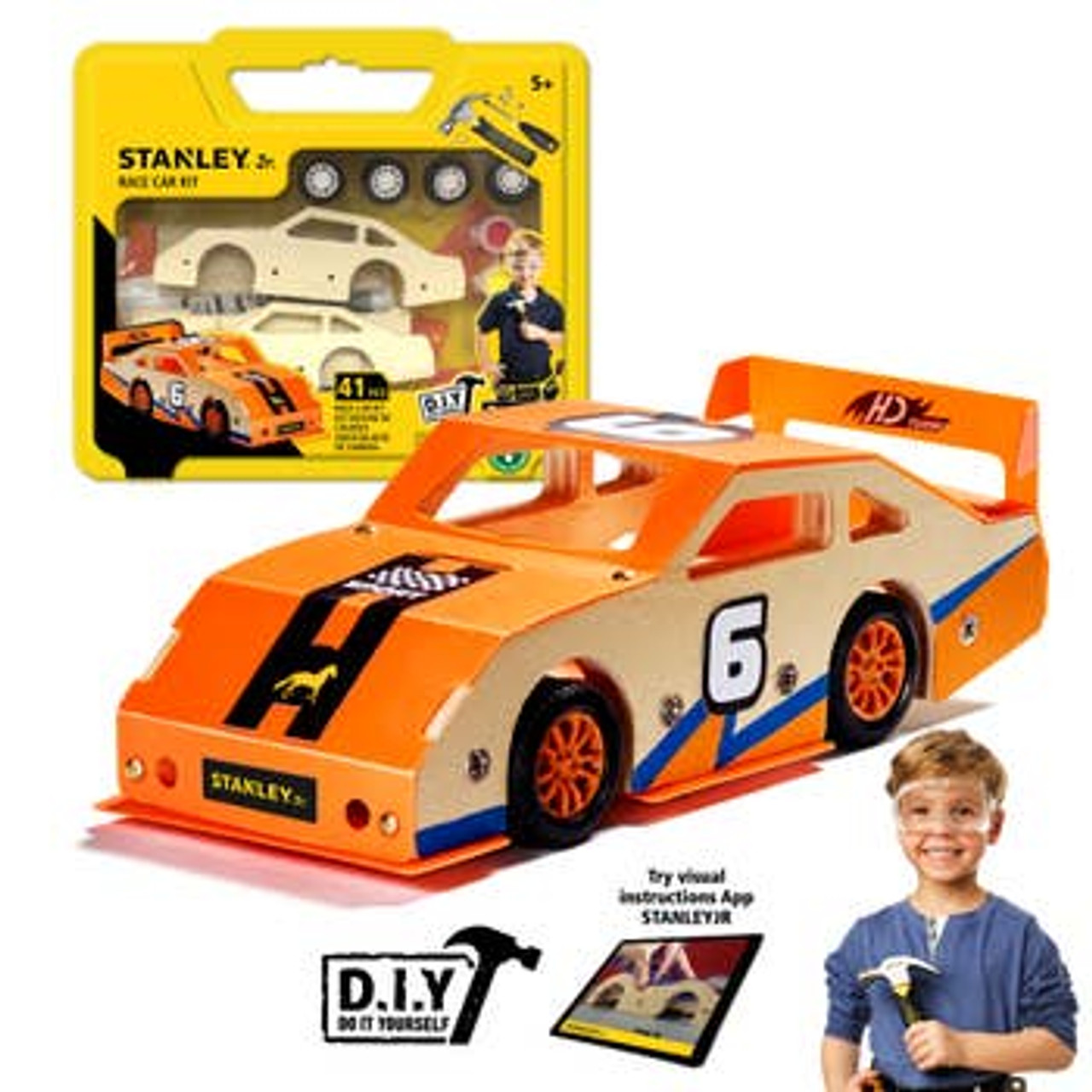 wood model cars kits to build