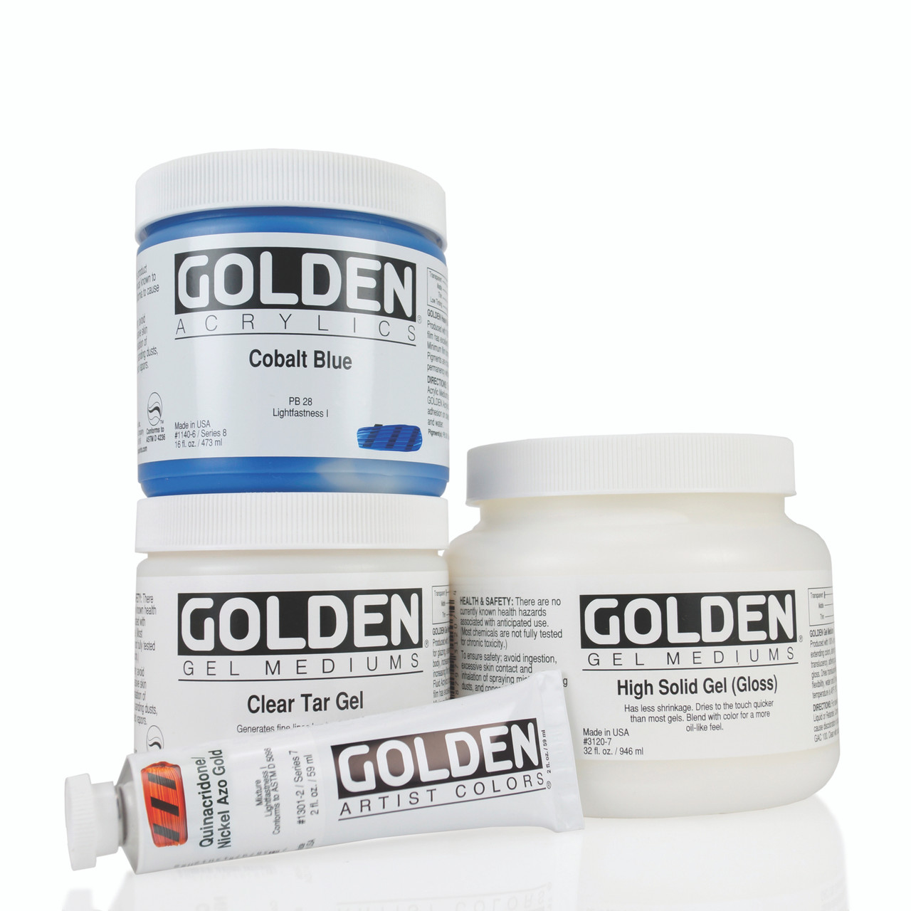 Golden Heavy Body Acrylics - Meininger Art Supply