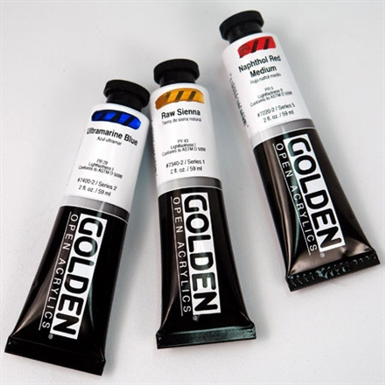 Golden OPEN Acrylic 2oz Tubes image Golden OPEN Acrylic 2oz Tubes image