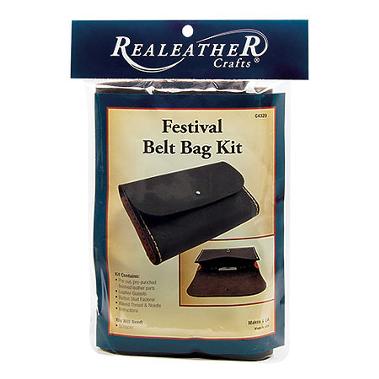 Festival Bag Kit - Leather - Meininger Art Supply