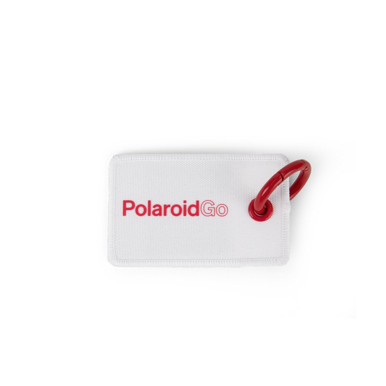 Depicts the front of the Polaroid Go Photo Tag.