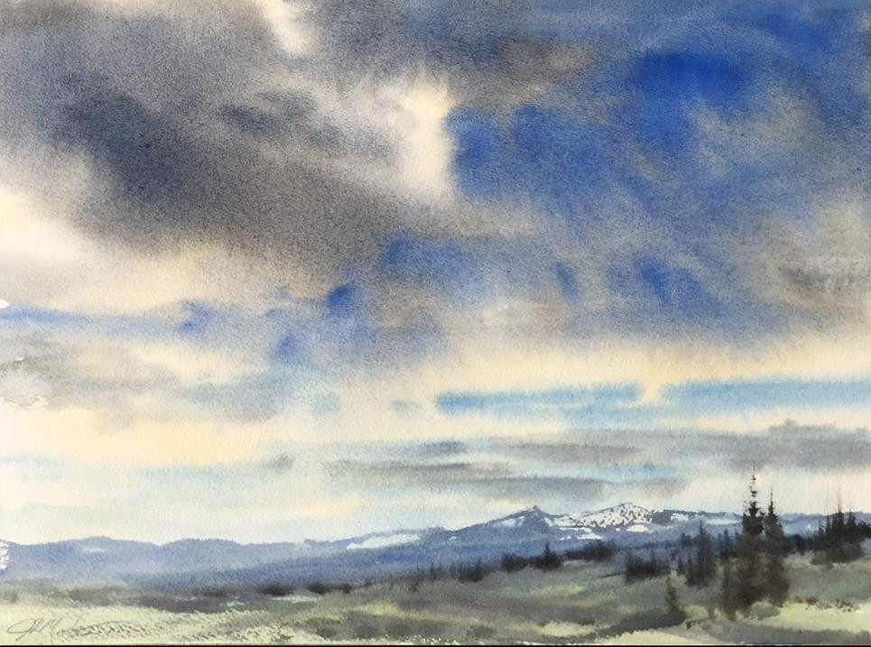 image of Watercolor Painting by J.R. Monks