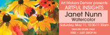 Join us on Saturday, May 11, 10:30-11:30am for an Artful Insight with Janet Nunn, Denver store only