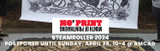 Mo'Print Steamroller 2024 postponed until Sunday, April 28, 10-4 at RMCAD