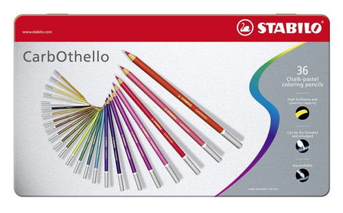 Aquarium Hoeveelheid geld ontploffing Stabilo Carbothello Pencil Set 12pc - Meininger Art Supply