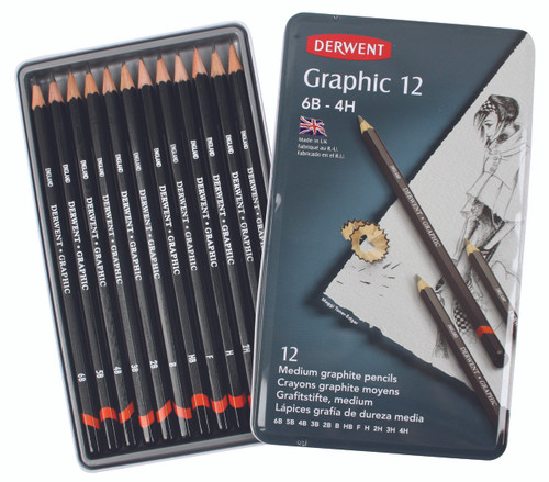 Derwent Graphic Soft 6B Pencil (34166)