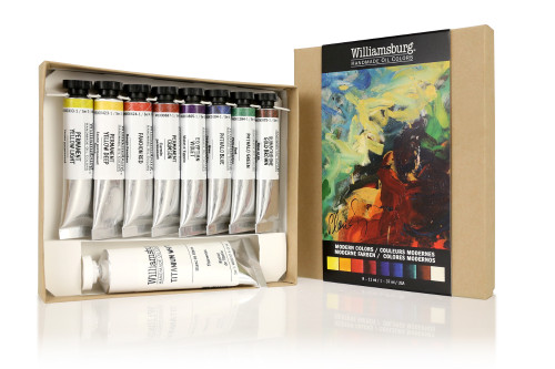 Williamsburg Oils Modern Color Set 9pc Williamsburg Oils Modern Color Set 9pc