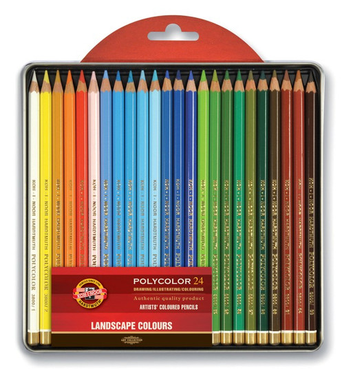 Koh-I-Noor Woodless Colored Pencils: FA8758-24