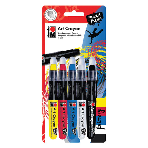 Marabu Art Crayon Blue Ocean Set