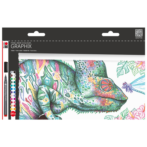 Graphix FineLiner Hypnotize 24pc Set Graphix FineLiner Hypnotize 24pc Set