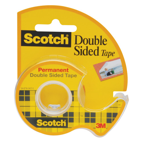 Scotch #127 Cloth Tape Black 1-1/2-inch x 180-inch - Meininger Art Supply