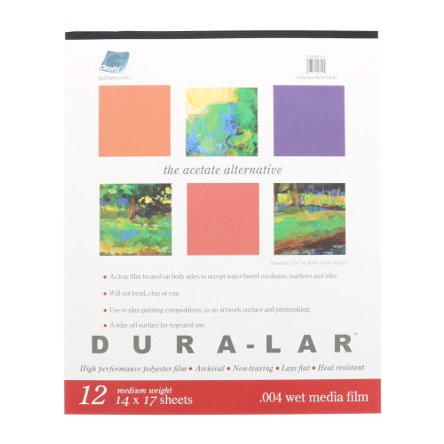 Grafix Wet Media Dura-Lar Pad .004mm 14in x 17in