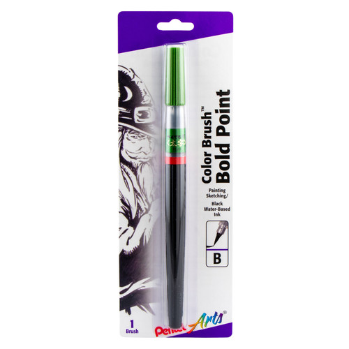 Pentel Color Brush Pen Ink Cartridges 2pk Refill Water-Based Black