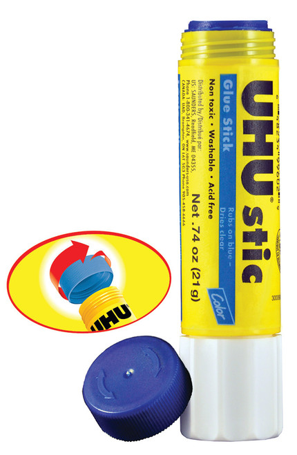 Uhu Stic Purple Glue Sticks 1.40oz