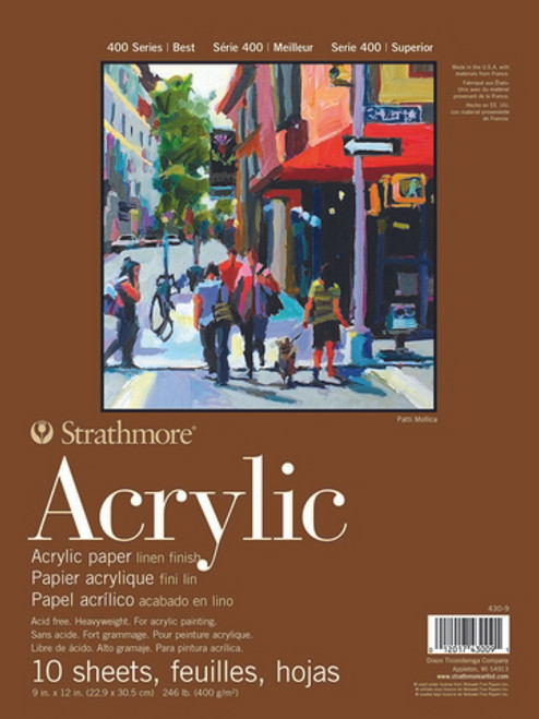 Strathmore Acrylic Paper Pad Series 400 12 x 18
