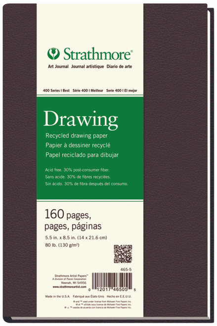 Strathmore 5.5 x 8 400 Series Drawing Softcover Art Journal