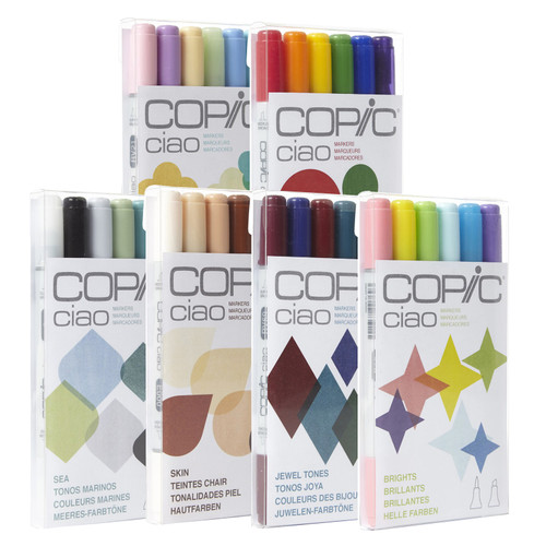 Copic® Ciao Marker 72 Piece Set - Meininger Art Supply