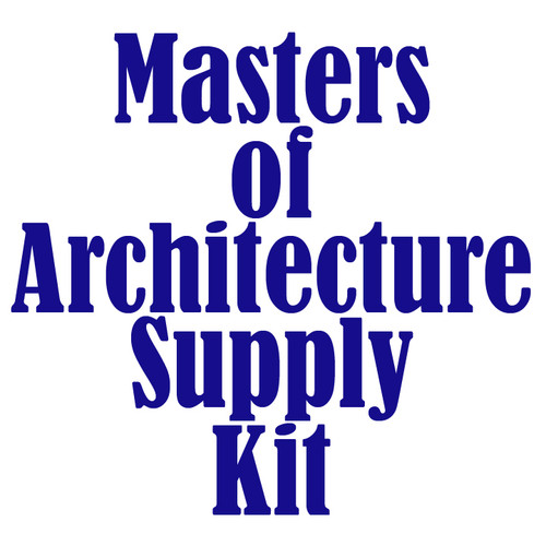 CU Denver Master of Architecture Fall 2026 Kit