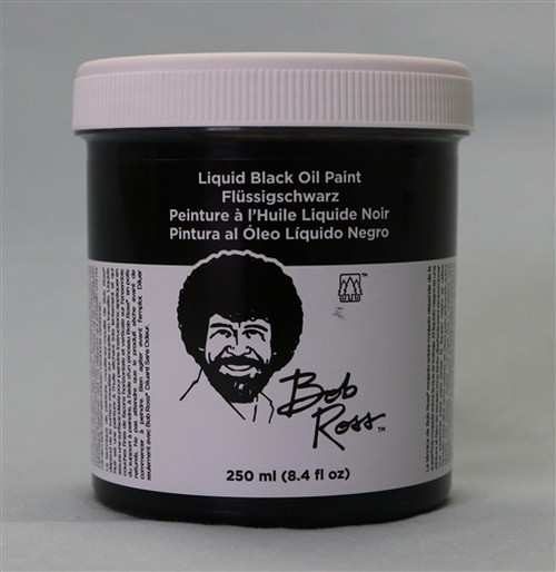 Bob Ross Black Gesso 473ml - Meininger Art Supply