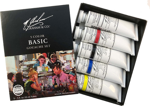 M. Graham : Artists' Watercolor Paint : 15ml : Shades Of Summer