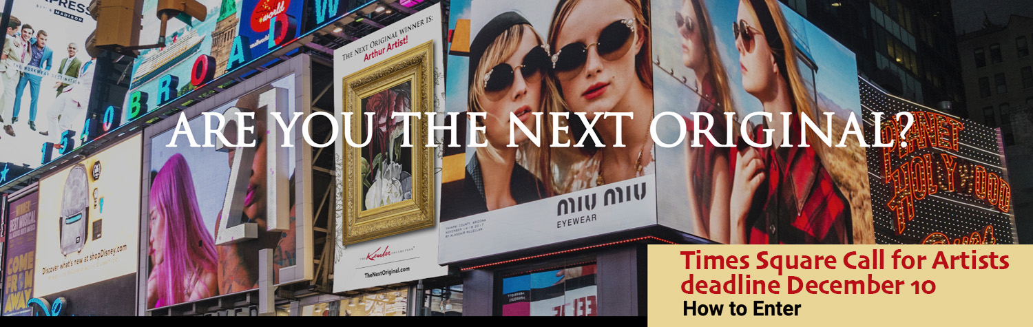 Times Square Call for Artists deadline December 10 click for How to Enter