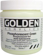 Golden Phosphorescent Green