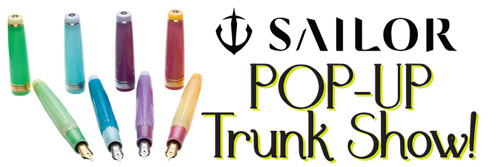 Sailor Pen Pop-Up Trunk Show