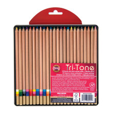 Faber-Castell PITT Pastel Pencil Tin Set 24-Colors - Meininger Art