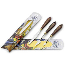 RGM Step Line Black Painting Knives - Meininger Art Supply