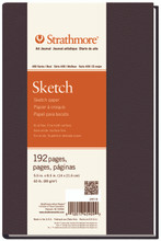 Strathmore 5.5 x 8.5 400 Series Sewn Bound Toned Gray Sketch Art Journal