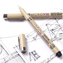 SAKURA PIGMA Micron Pens Needle Tip 003 005 01 02 03 04 05 08 Brush Fine