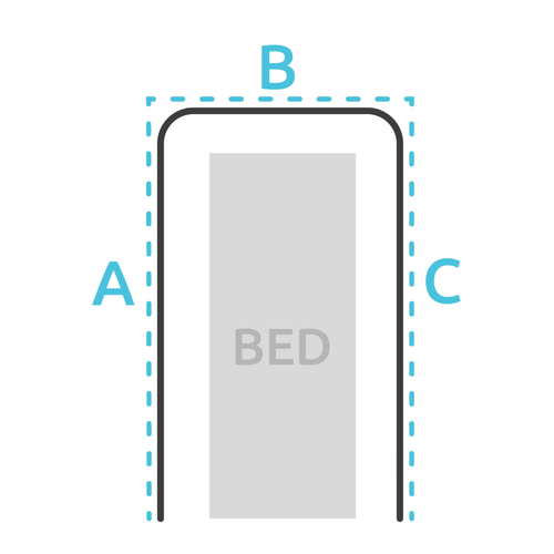 "U-SHAPE" CURTAIN TRACK (TYPE 2)